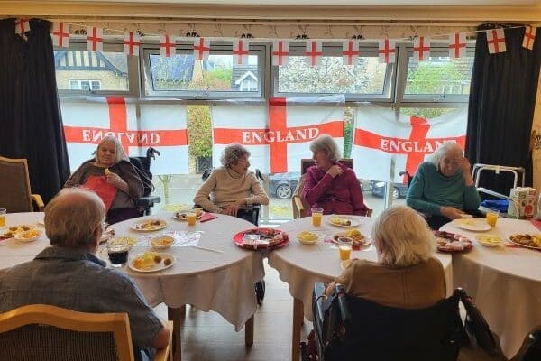 Residents at Deer Park View Celebrate St George’s Day