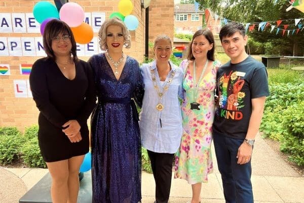 Pride Event at Belmont House for Care Home Open Week