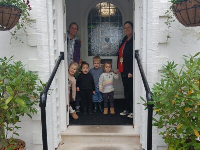 Belmont Castle Welcome Children From Local Nursery