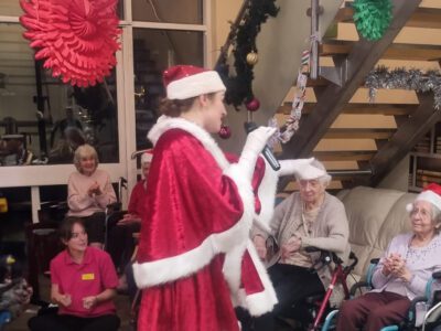 Festive Joy at Priory Court Care Home!