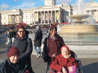 Southborough Nursing Home Residents Visit Trafalgar Square