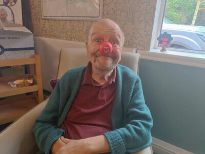 Holmwood Care Centre Spreads Joy for Red Nose Day