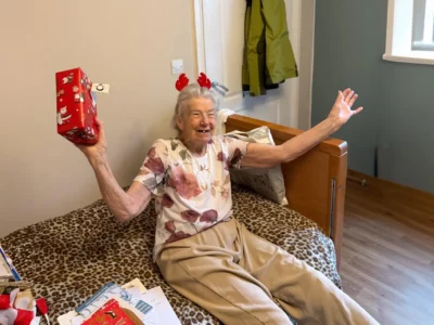 Christmas Day Fun at Priory Court!