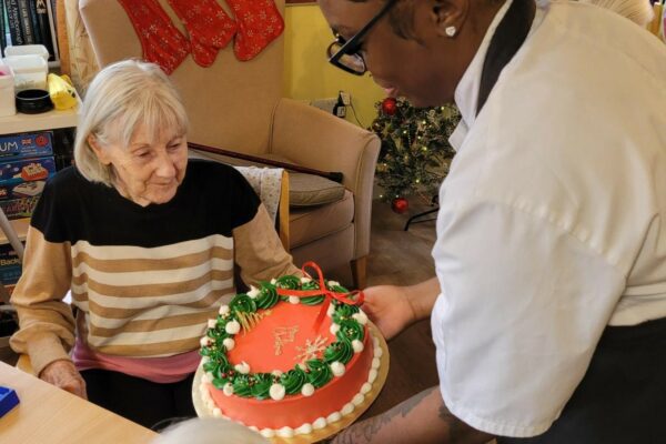 Cranmer Court residents take part in Christmas cake competition