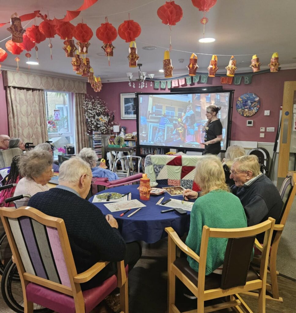 Southlands Place residents celebrate Chinese New Year