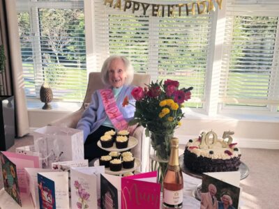 Coppice Lea resident celebrates 105th birthday