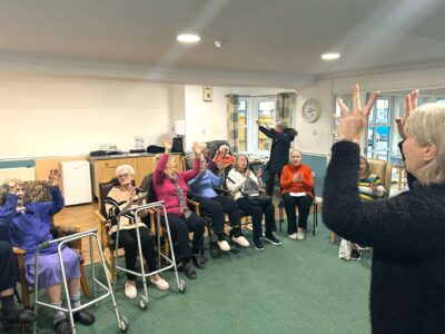 Valentine’s sing-along at Beechwood Park