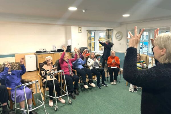 Valentine’s sing-along at Beechwood Park