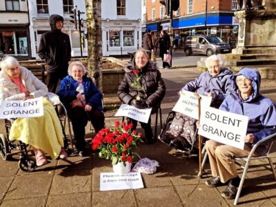 Solent Grange residents celebrate Valentine’s Day