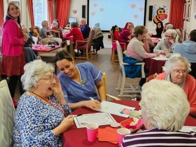 Southlands Place residents enjoy Valentine’s quiz