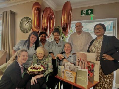 Centenarian celebrations at Sundridge Court!