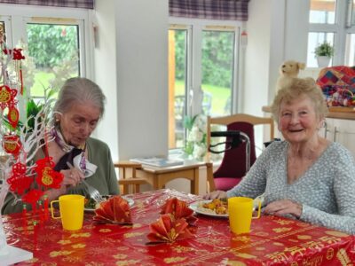 Oaklands House Care Centre welcomed in the Chinese New Year