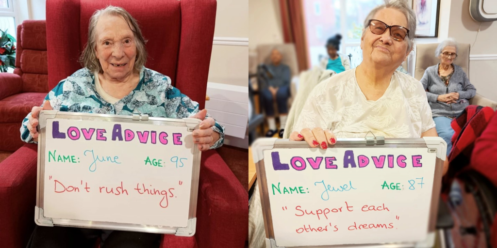 Acacia Care Centre residents share love advice