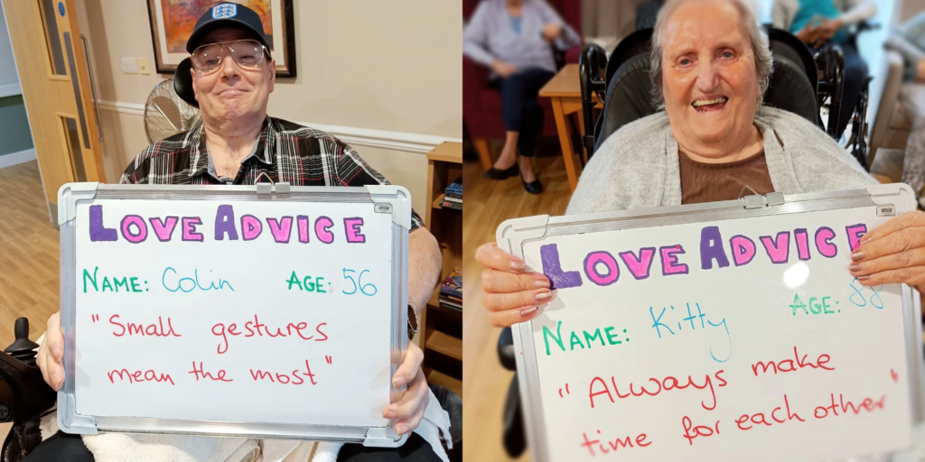 Acacia Care Centre residents share love advice